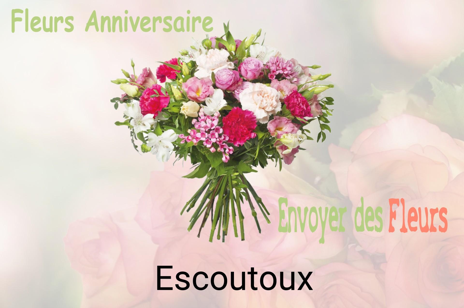 Bouquet de fleurs d’anniversaire livré à Escoutoux