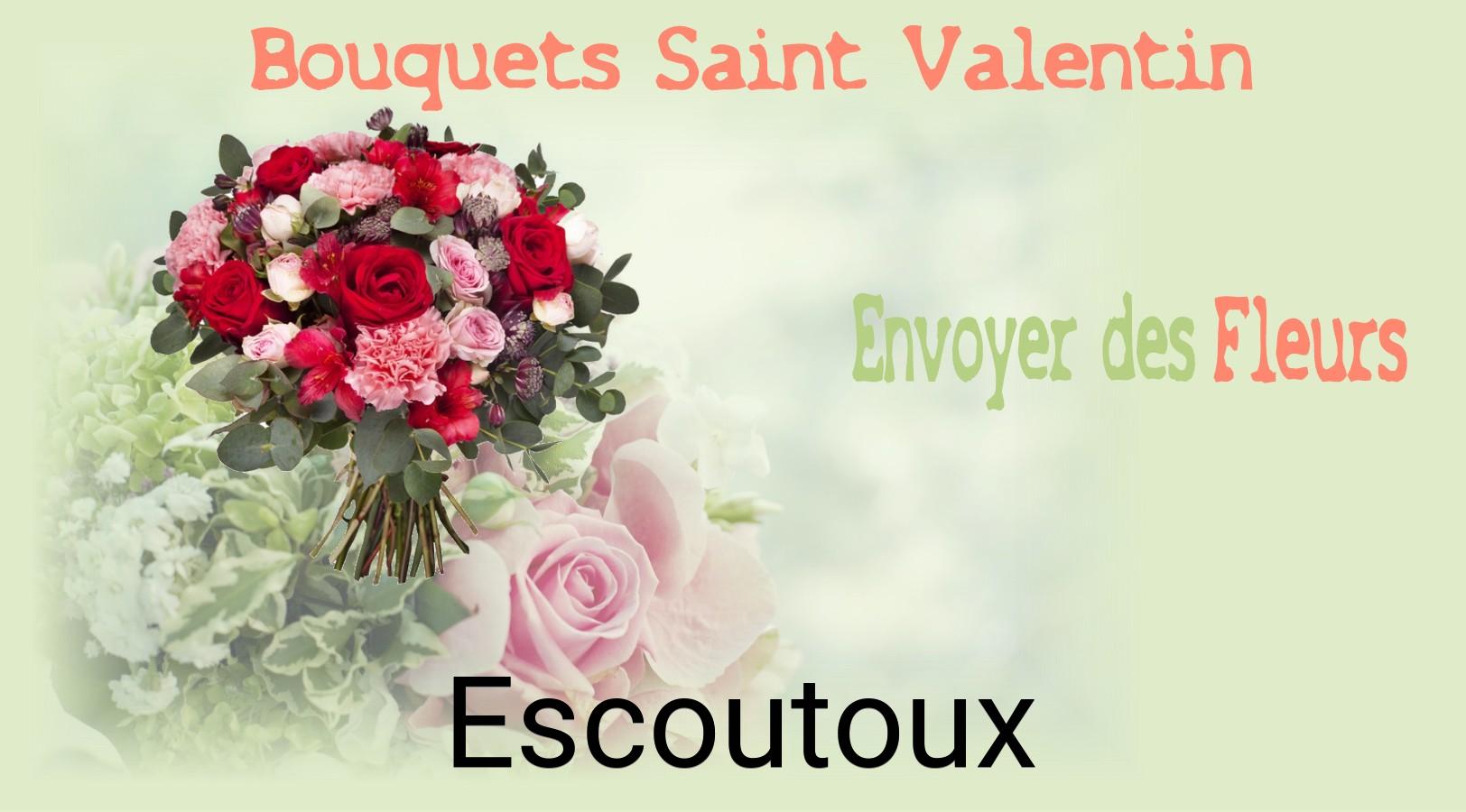 Roses de Saint-Valentin livrées à Escoutoux